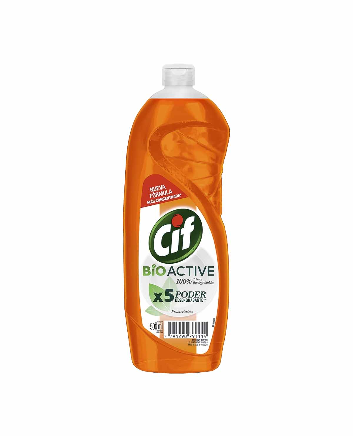 Detergente Cif Bioactive Frutas Citricas x 500 Ml